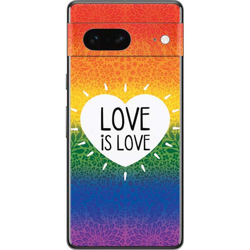 Love Is Love Rainbow Pixel Skins